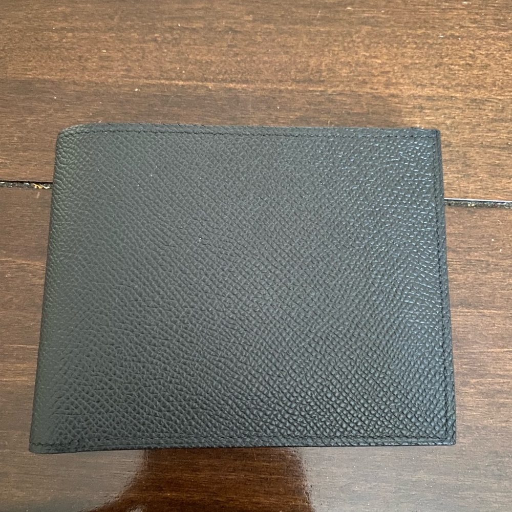 Hermes citizen twill compact wallet
